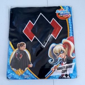 Dc comics Superhero Girls Harley Quinn cape (New)